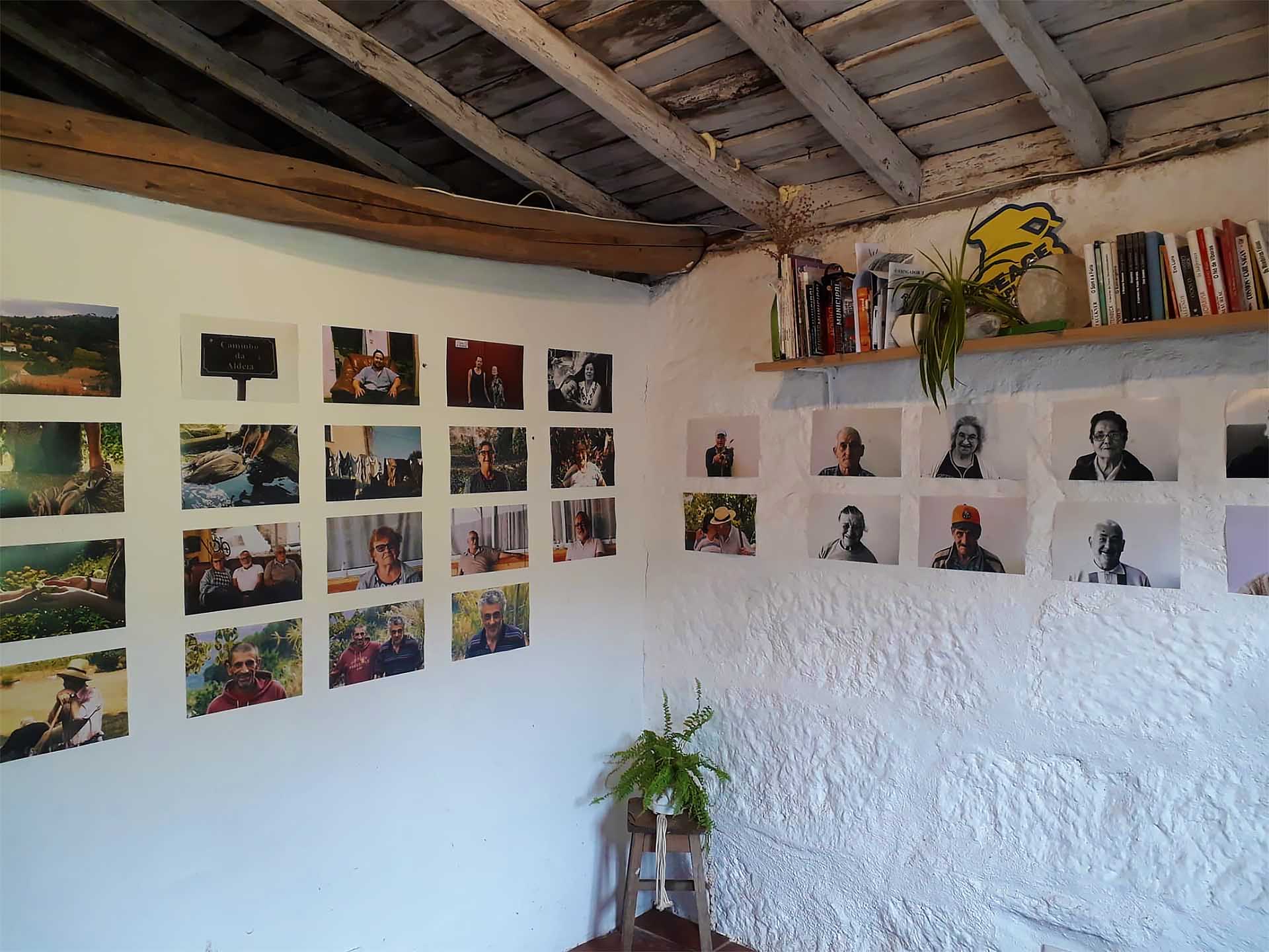 "IMAGINALDEIA" Exposição sobre as gentes de Aldeia / Casa d'Abóbora