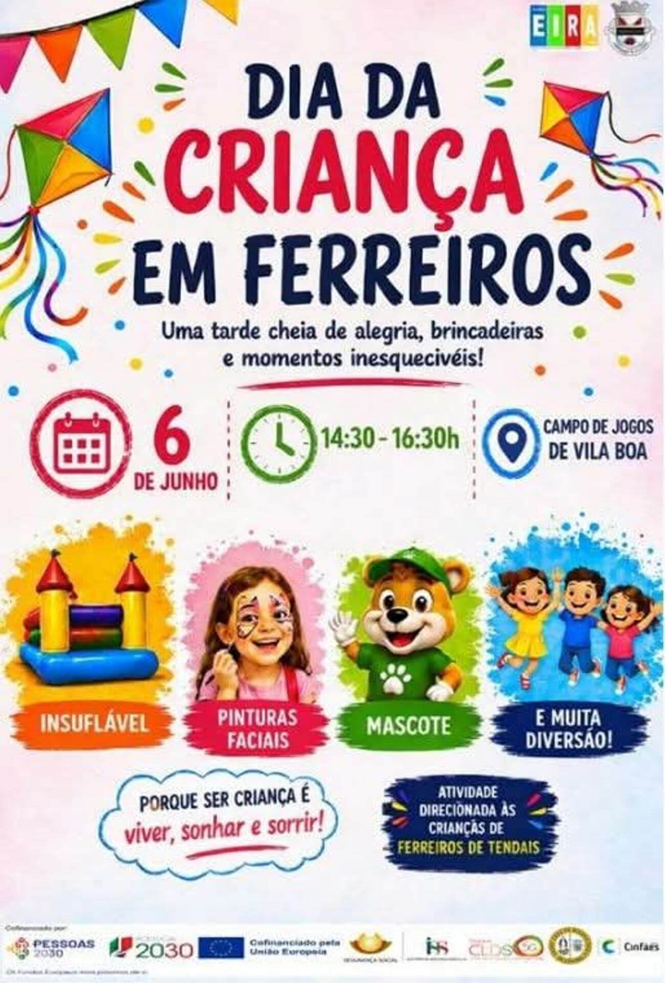 A  celebrar o dia da Criança
